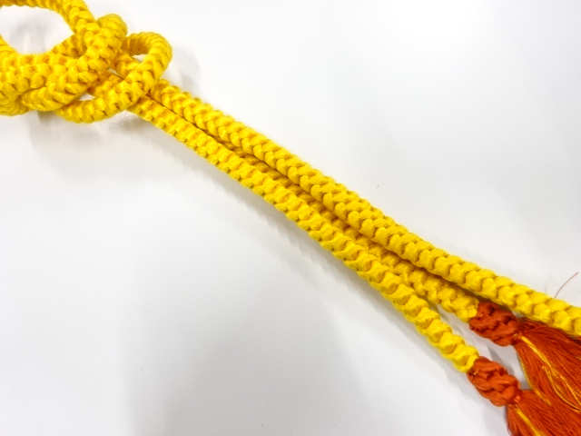 正絹　手組帯締め